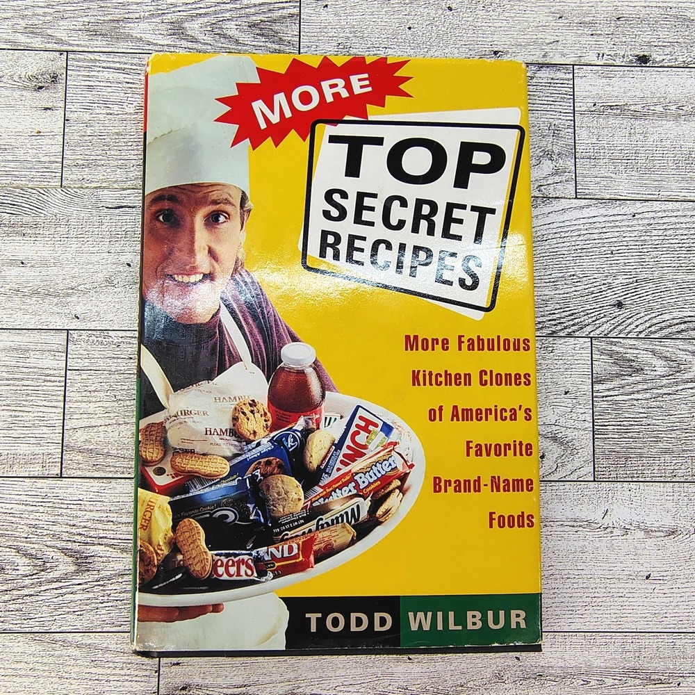 More Top Secret Recipes Todd Wilbur HCDJ Cookbook 1994 VERY GOOD